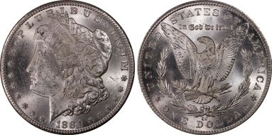 1884-CC $1 MS63