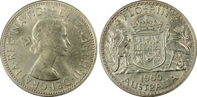 1960(m) Florin PR65