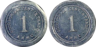 (1935-1936) 1C Alaska RRC Bingle MS64