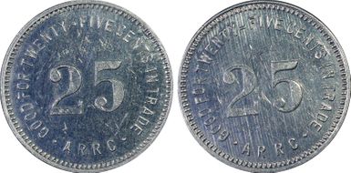 (1935-36) 25C Alaska RRC Bingle MS63