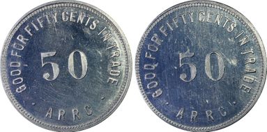 (1935-1936) 50C Alaska RRC Bingle MS64