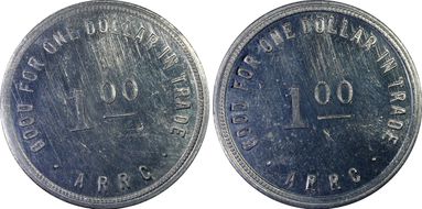 (1935-1936) $1 Alaska RRC Bingle MS63