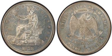 1878-S T$1 FS-801 DDR AU58