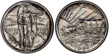 1926-S 50C Oregon MS65