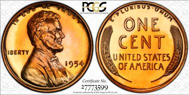 1954 1C PR67CAM