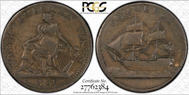 "1781" AE Token North American VF25BN