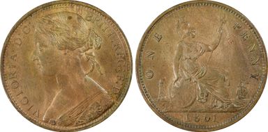 1861 1D S-3954 5/G w/o L.C. WYON 15L w/o LCW w/o Rocks(l) TB/TB MS64BN