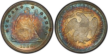1889 25C MS68+