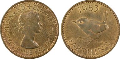 1953 1/4D S-4156 PR63RB