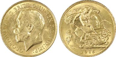 1915-P 1/2 Sov S-4008 MS64