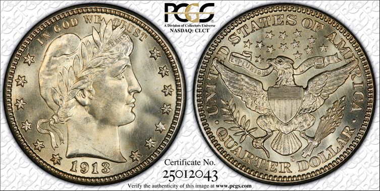 Cert 25012043 - Coin Image