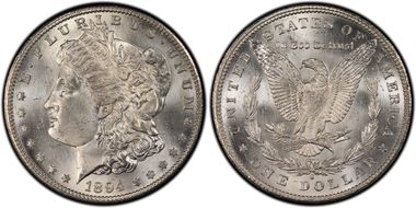 1894-S $1 MS65