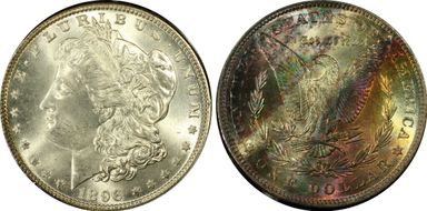 1896 $1 MS66+