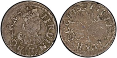(1564-95) 3 Kr Saurma-837 Tyrol VF20