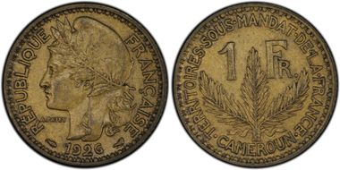 1926 1 Fr Lec-8 AU58