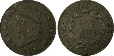 1814 1C Plain 4 N1BN