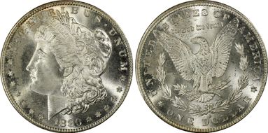 1880-S $1 MS65