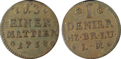 1758 Denier KM-948 XF45BN