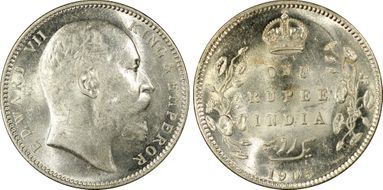 1905(C) Rupee SW-7.27 Prid-191 MS61