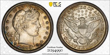 1895 25C MS64