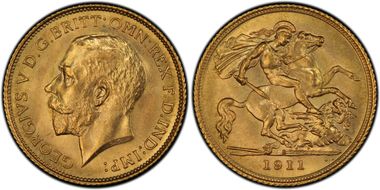 1911-S 1/2 Sov S-4009 MS66