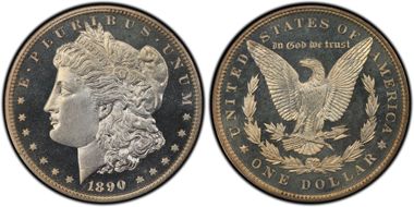 1890 $1 PR66CAM