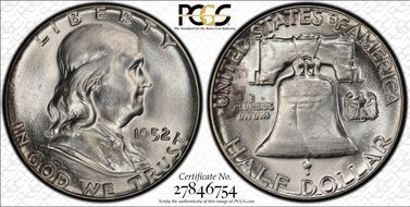 1952 50C "Scarface" FS-402 MS62