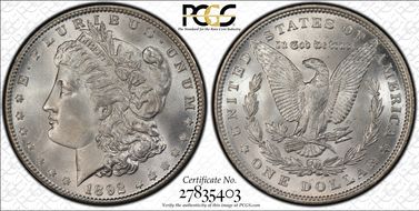 1892 $1 MS65