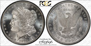 1879-S $1 MS67
