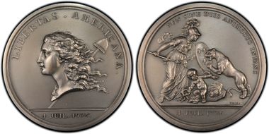 1976 Medal Libertas Am. Silver  Copy of Original Design MS67