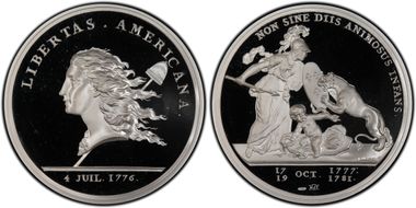 2004 AR Medal Libertas Americana Restrike PR67DCAM