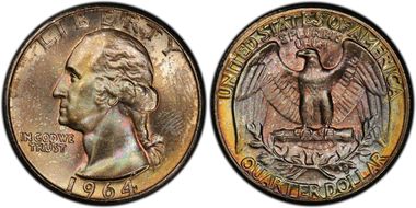 1964 25C MS67
