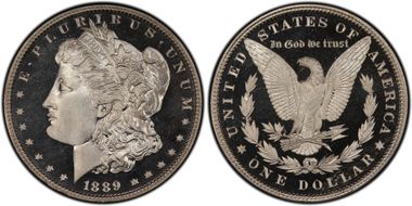 1889 $1 PR66+ DCAM