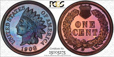 1908 1C PR67RB