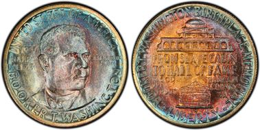 1950-S 50C Booker T. Washington MS67+