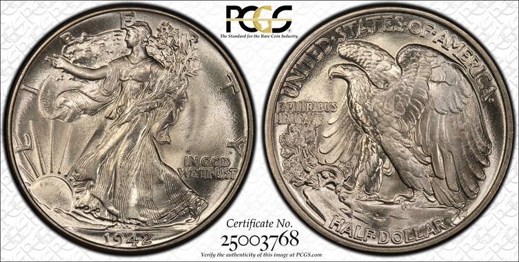 Cert 25003768 - Coin Image