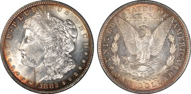 1882-O $1 MS62
