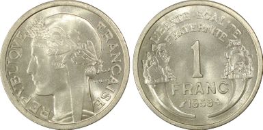 1959 1 Fr Gad-473c MS66