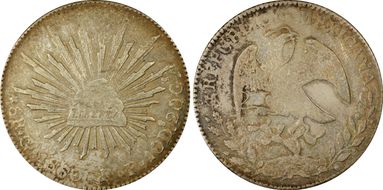 1860-Go PF 8 R Go44 MS62