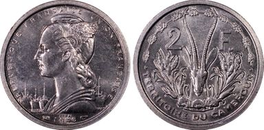 1948 P2 Fr Lec-22 Essai Cu-Ni SP66