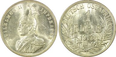 1913-J Rupie J-722 MS62