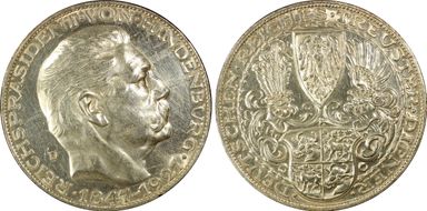 1927-D (5 Mk) X-1 Silver SP1