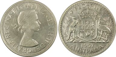 1957(m) Florin PR66