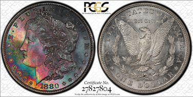 1880-S $1 MS66