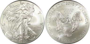 2013-W $1 Burnished Silver Eagle First Strike SP70