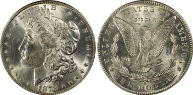 1878-S $1 MS64