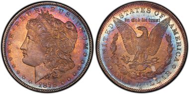 1878 7TF $1 Reverse of 1878 MS65+