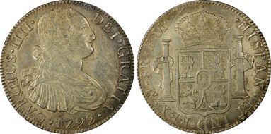 1792-Mo FM 8 R Yon-M8-92 Calico-954 AU58