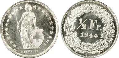 1944 B 1/2 Fr SP67