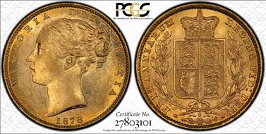 1878-S Sov S-3855 Shield MS62